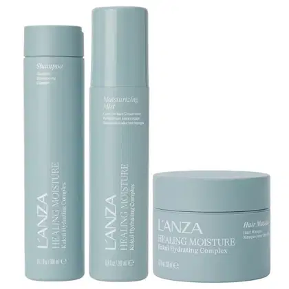 Imagem do produto Kit Lanza Healing Moisture - Shampoo 300ml e Leave-In 200ml e Máscara 200ml