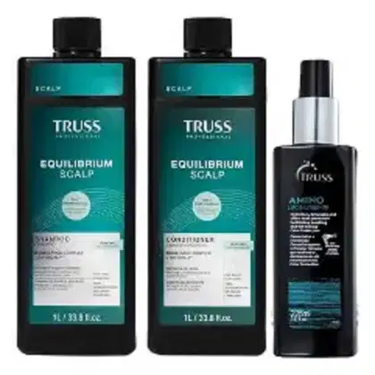 Imagem do produto Kit Truss Equilibrium Scalp - Shampoo 1L + Condicionador 1L + Amino Liponutriente 225ml