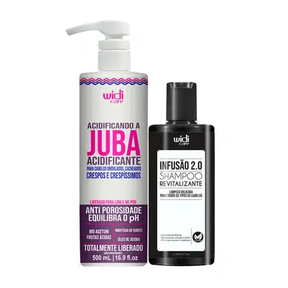 Imagem do produto Kit Widi Care Acidificante Juba + Shampoo Infusão 2.0 300ml