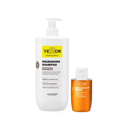 Imagem do produto Kit Yellow Nutritive Tratamento Nutritivo - Shampoo 1L + Óleo Capilar 100ml