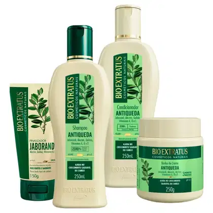 Imagem do produto Kit Jaborandi Antiqueda Shampoo Condicionador Mascara e Finalizador