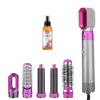 Imagem do produto Kit secador 5 em 1 e perfume capilar Beleza Express