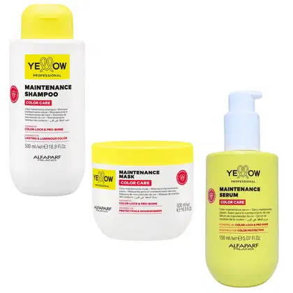 Imagem do produto Shampoo 500ml Máscara 500gr Leave-in 150ml Yellow Color Care
