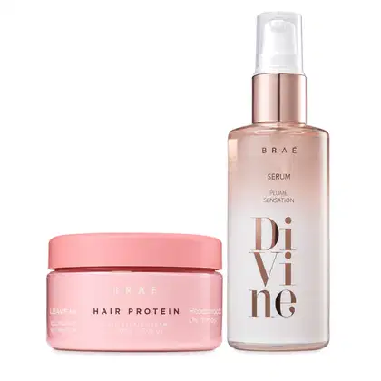 Imagem do produto Kit Braé Hair Protein e Sérum Capilar Divine (2 produtos)