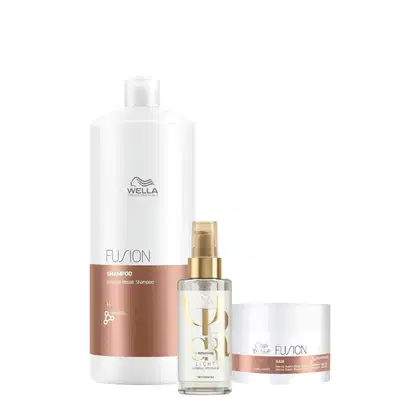 Imagem do produto Wella Professionals Fusion Shampoo 1L+Mascara 500g+Oil Reflections LIGHT 100ml