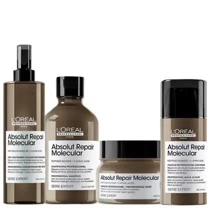 Imagem do produto Quarteto L'Oréal Professionnel Absolut Repair Molecular for Home (4 produtos)