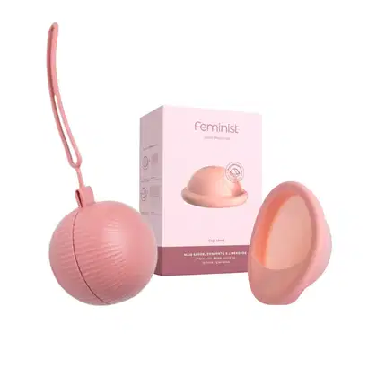 Imagem do produto Kit Disco Mestrual 45 ml + Case Feminist