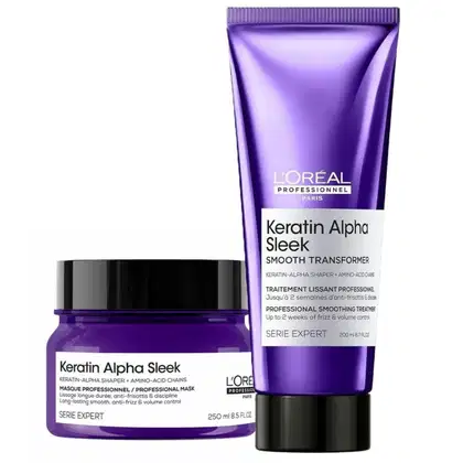 Imagem do produto Duo L'Oréal Professionnel Keratin Alpha Sleek Hidratação (2 Produtos)