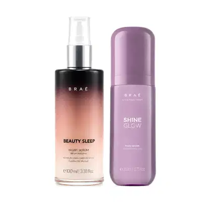 Imagem do produto Kit Beauty sleep + body splash Shine Glow