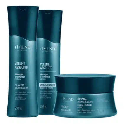 Imagem do produto Kit Amend Volume Absoluto Volume Shampoo Cond Máscara