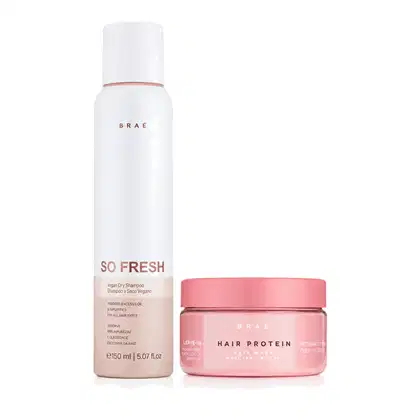 Imagem do produto Kit Braé So fresh Shampoo a Seco e Hair Protein Proteína Concentrada