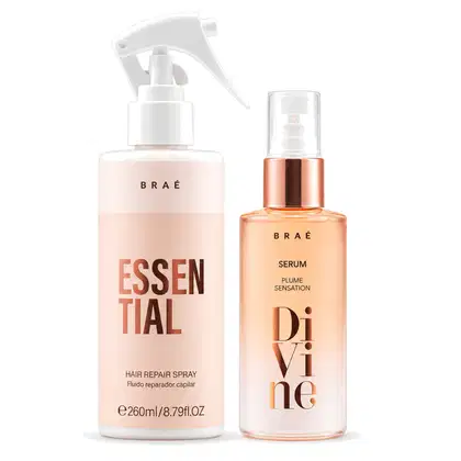 Imagem do produto Kit Essential Fluido Reparador 260ml + Divine Plume Sensation 60ml
