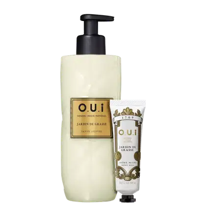 Imagem do produto Kit O.U.i Jardin de Grasse - Sabonete Líquido 400ml + Creme Hidratante para as Mãos 30g