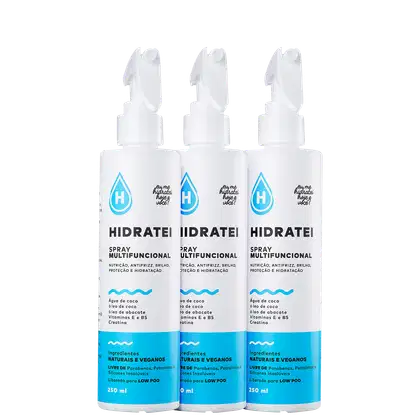Imagem do produto Kit Hidratei Leave-In Trio (3 Produtos)