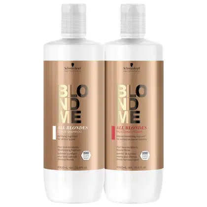 Imagem do produto Kit Schwarzkopf Professional BlondMe All Blondes Salon (2 Produtos)