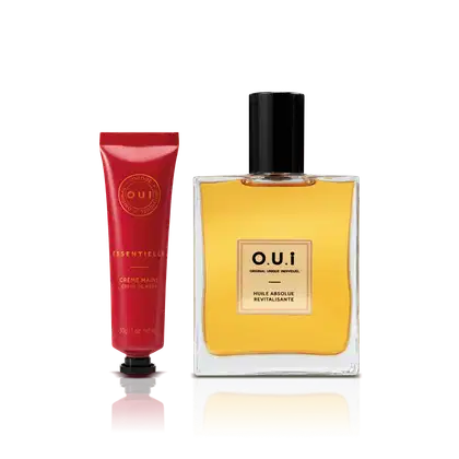 Imagem do produto Kit O.U.i Rouge Luxe - Óleo Multifuncional 100ml + Creme Hidratante para as Mãos 30g