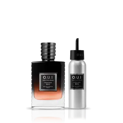 Imagem do produto Kit O.U.i Iconique 001 Masculino - Eau de Parfum 75ml + Refil 75ml