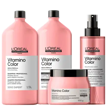 Imagem do produto Kit L'Oréal Professionnel Serie Expert Vitamino Color Salon Completo (4 Produtos)