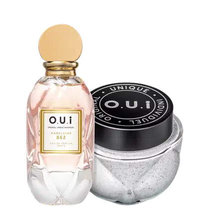 Imagem do produto Conjunto Madeleine 862 O.U.i Feminino - Eau de Parfum 75ml + Esfoliante Corporal 200g