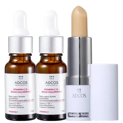 Imagem do produto Kit Adcos Vitamina C Trio (3 Produtos)