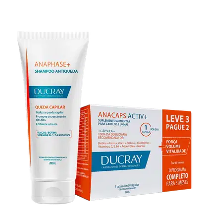 Imagem do produto Kit Ducray Anacaps + Anaphase (2 Produtos)