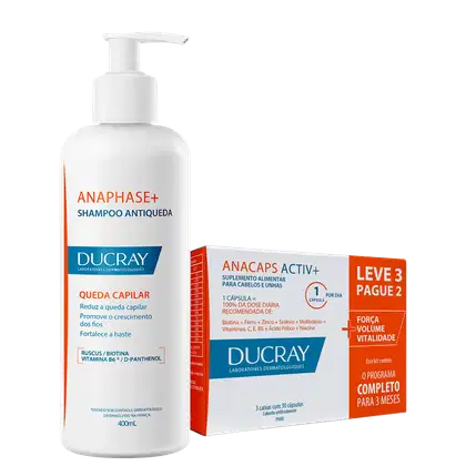 Imagem do produto Kit Ducray Anacaps + Anaphase Super (2 Produtos)