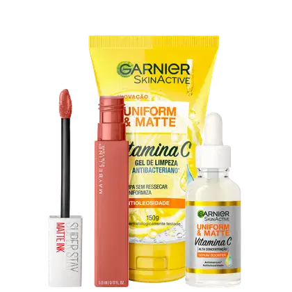 Imagem do produto Kit Beleza na Web Superstay Matte Ink & Matte Vitamina C (3 Produtos)