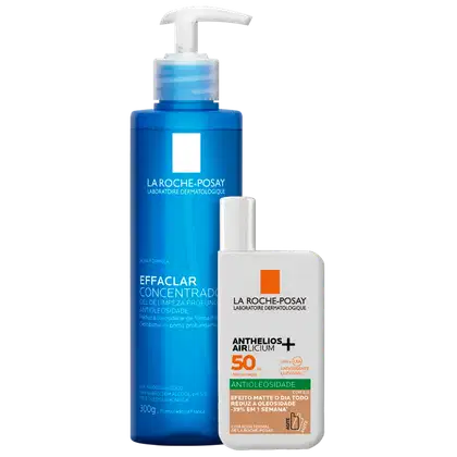 Imagem do produto Kit La Roche-Posay Anthelios Airlicium Cor 2.0 & Effaclar Concentrado (2 Produtos)