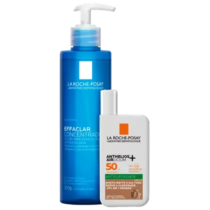 Imagem do produto Kit La Roche-Posay Anthelios Airlicium Cor 4.0 & Effaclar Concentrado (2 Produtos)