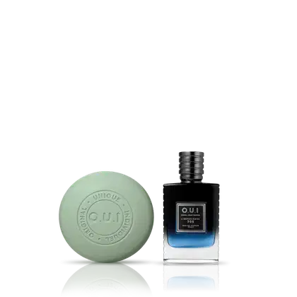 Imagem do produto Kit O.U.i L'Expérience 706 Masculino - Eau de Parfum 30ml + Sabonete de Barbear 90g