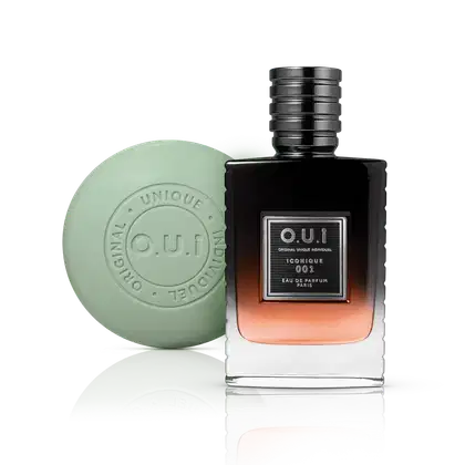 Imagem do produto Combo O.U.i Iconique: Eau De Parfum Masculino 75ml + Sabonete de Barbear 90g