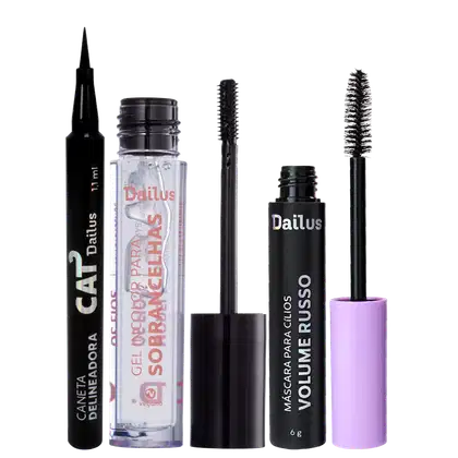 Imagem do produto Kit Dailus Cílios e Sobrancelha (3 Produtos)