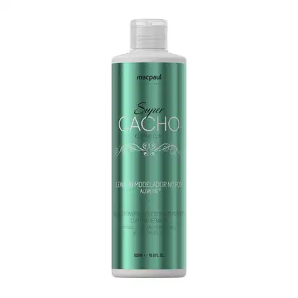 Imagem do produto Leave-in Capilar Modelador e Ativador de Cachos Super Cacho No Poo - 500ml