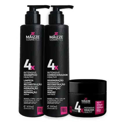 Imagem do produto Kit Maizze Intensive Healthy - Reconstrução e Hidratação Intensa (3 Produtos)