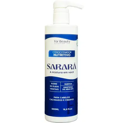 Imagem do produto For Beauty Sarará - Condicionador Nutritivo Cacheados e Crespos 500ml