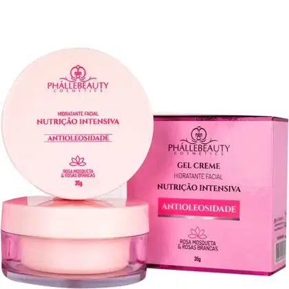 Imagem do produto Phállebeauty Nutrição Intensiva - Gel Creme Hidratante Facial Antioleosidade 35g