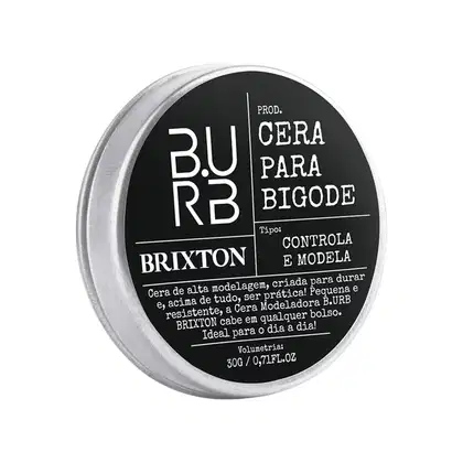 Imagem do produto Cera Para Bigode Brixton Barba Urbana - B.URB - 30gr