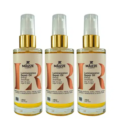 Imagem do produto Kit Maizze Luminescence Repair Óleo Capilar 60ML (3 produtos)