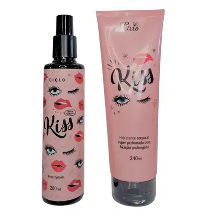 Imagem do produto Kit Ciclo Kiss Body Splash + Loção Hidratante