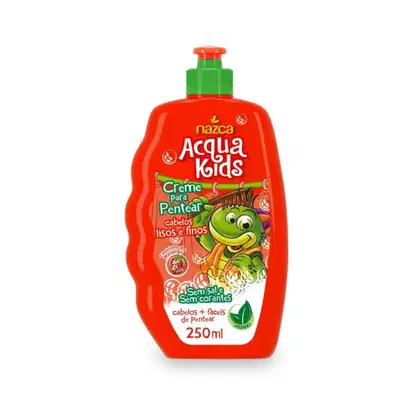 Imagem do produto Creme De Pentear Nazca Acqua Kids Infantil Cabelos Lisos Morango 250ml