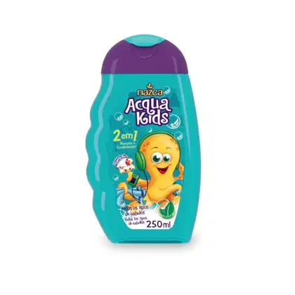Imagem do produto Shampoo Nazca Acqua Kids 2x1 Tutti Frutti 250ml