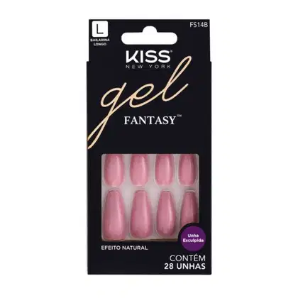 Imagem do produto Unha Postiça Kiss Ny Gel Fantasy Countless Time