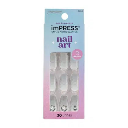 Imagem do produto Unha Postiça Kiss Ny Impress Nail Art Legacy