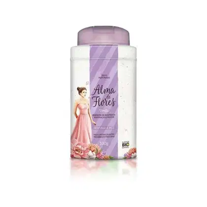 Imagem do produto Talco Corporal Alma De Flores Baunilha 100g