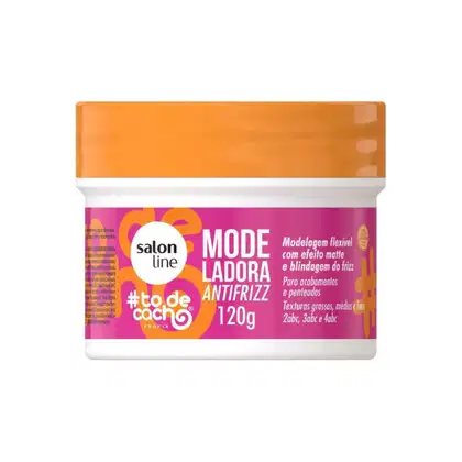 Gelatina Modeladora Salon Line #todecacho Antifrizz. Volumetria de 120g.