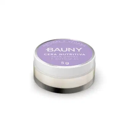 Imagem do produto Cera Hidratante Nutritiva para Unhas e Cutícula Bauny Cosméticos 5gr
