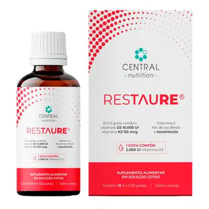 Imagem do produto Restaure Gotas Central Nutrition 15ml