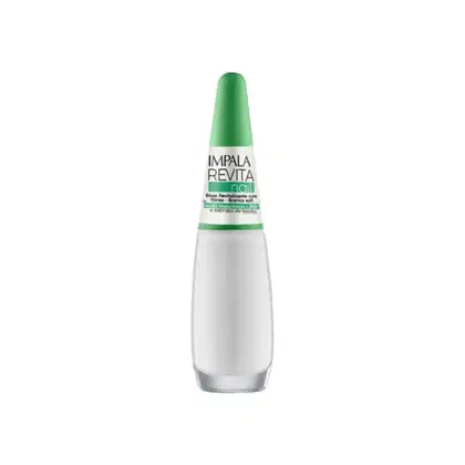 Imagem do produto Base Impala Revita Nail Revitalizante com Fibras Branco Soft 7,5ml