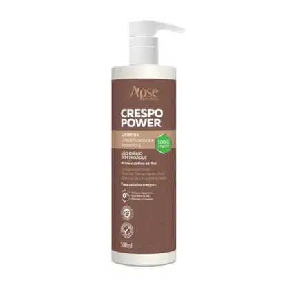 Imagem do produto Gelatina Apse Ativadora E Umidificadora Crespo Power 500ml