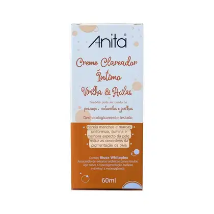 Creme Clareador Íntimo Anita Virilha & Axilas 60ml